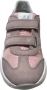 Naturino velcro's witte logo lederen sportieve sneakers Jesko roze - Thumbnail 1