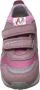 Naturino velcro's fuxia pijl lederen sportieve sneakers Crunch Roze grijs - Thumbnail 1