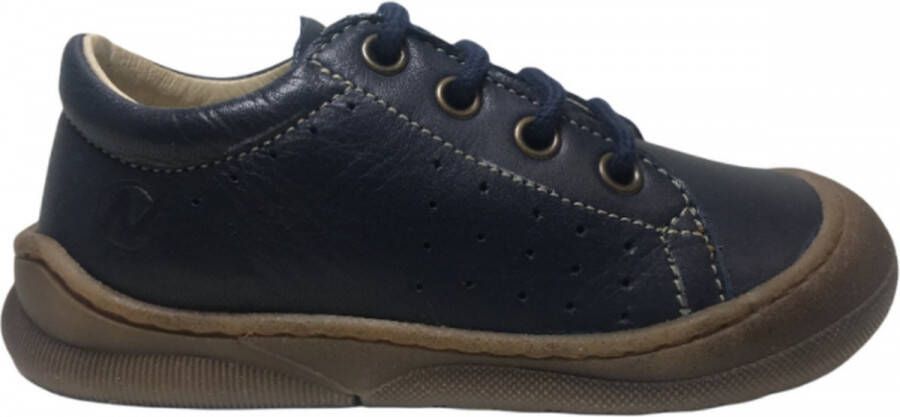 Naturino veter bumper lederen sneakers Gabby navy