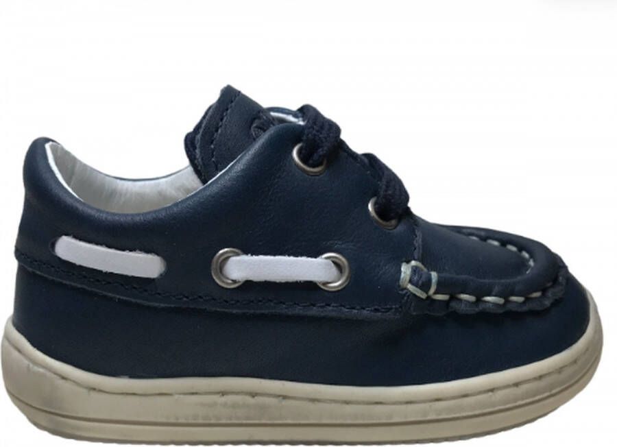 Naturino veters lederen 'dockside' boot schoenen Maddy Navy