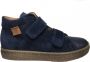 Naturino hoge 2 velcro's lederen sneakers Albus navy - Thumbnail 2