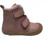 Naturino Bubble velcro effen warme hoge schoenen- Oud roze - Thumbnail 1