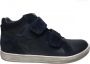 Naturino Clay Star 2 velcro's ster lederen hoge sneakers navy - Thumbnail 2