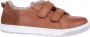 Naturino Caleb velcro's effen lederen schoenen- Cognac - Thumbnail 1