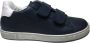 Naturino Hasselt velcro lederen sneakers navy-bianco - Thumbnail 3