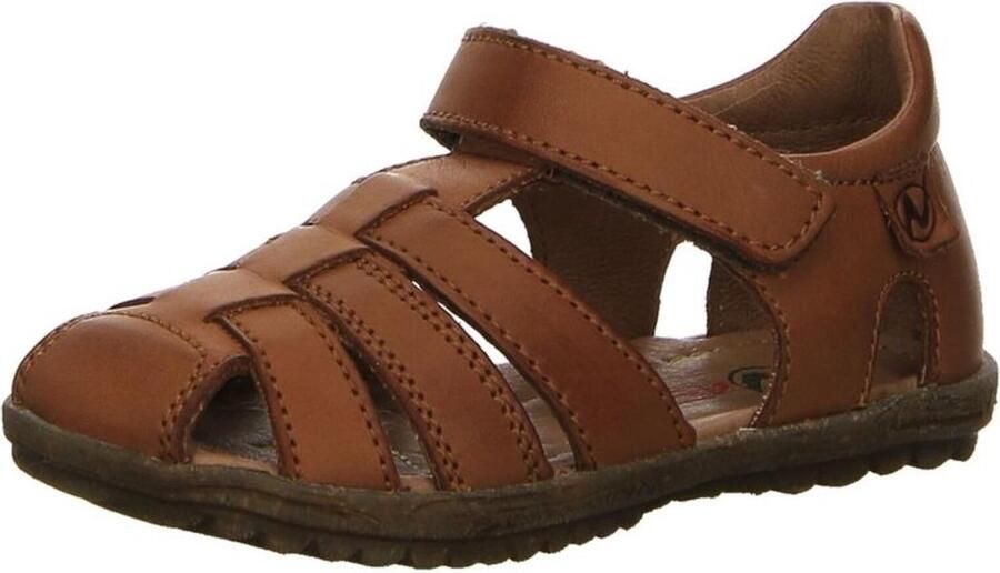 Naturino Mini Naturino velcro sandalen see cognac