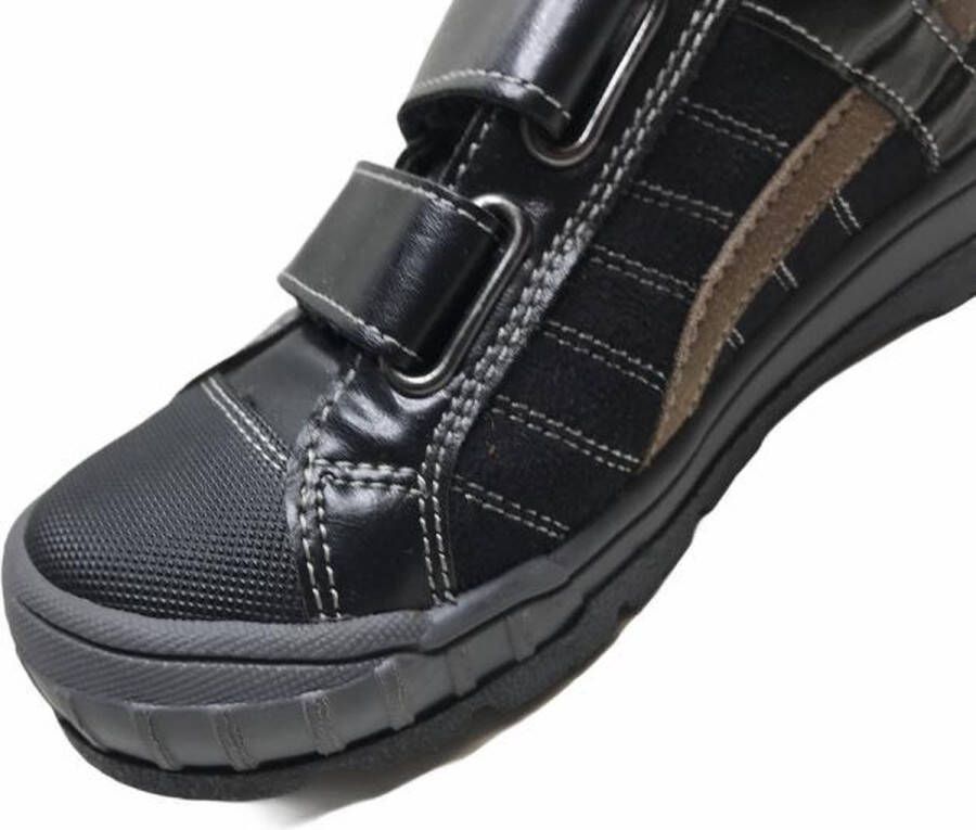 Naturino 2 velcro's bumper jongens sneakers 3632 zwart mt 23