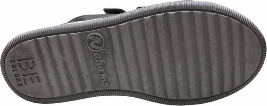 Naturino 2 velcro's cirkel lederen hoge sneakers Play Cognac mt 25 - Foto 5