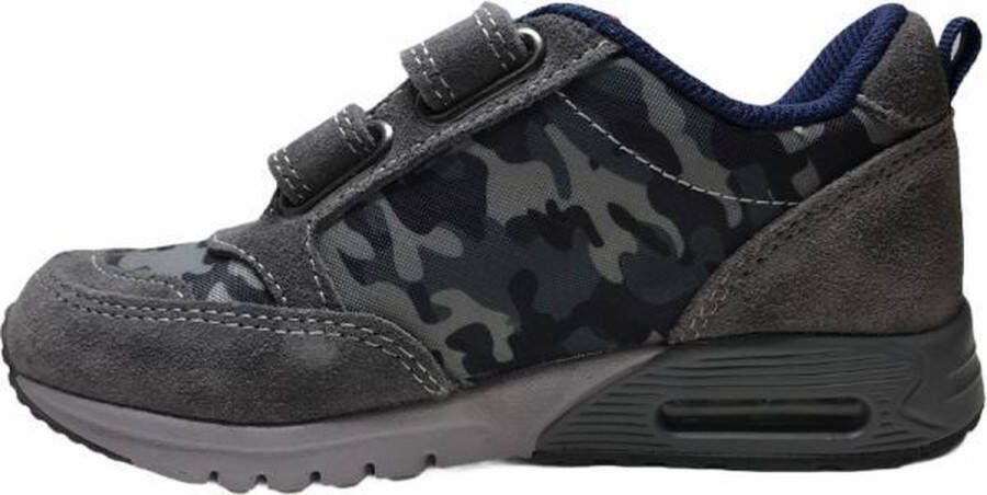 Naturino 2 velcro's lederen sport sneakers 508 grijs camouflage mt 30 - Foto 4