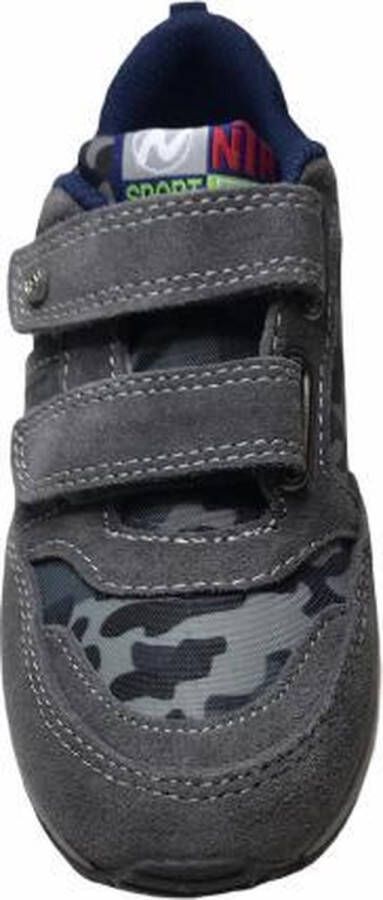 Naturino 2 velcro's lederen sport sneakers 508 grijs camouflage mt 30 - Foto 5