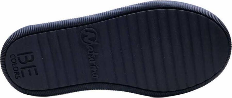Naturino 3 velcro's lederen sneakers Cliff wit navy mt 25 - Foto 6
