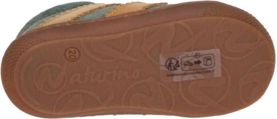Naturino Cocoon Eerste Stapper Groen-Camel