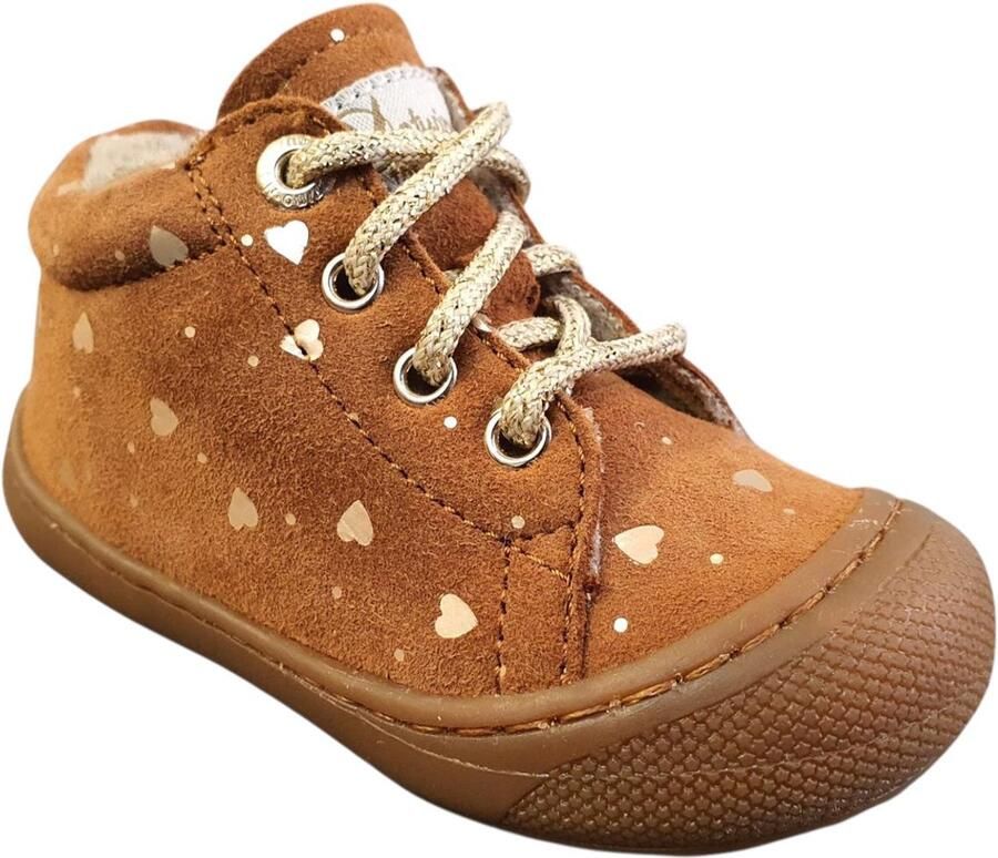 Naturino Cocoon suede love wool