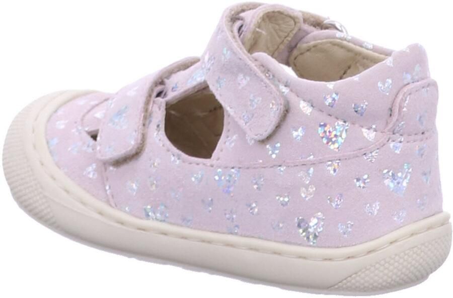 Naturino Kid's Irtys Nappa Suede Sandalen roze