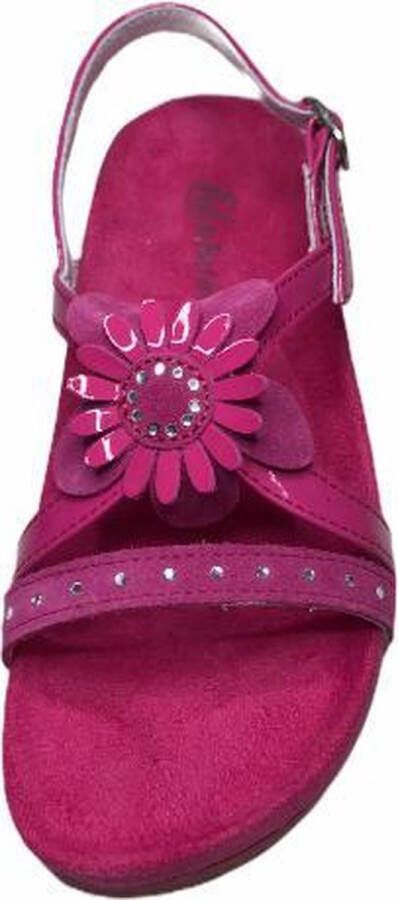Naturino gesp bloemen sandalen 4980 lak fuxia - Foto 2