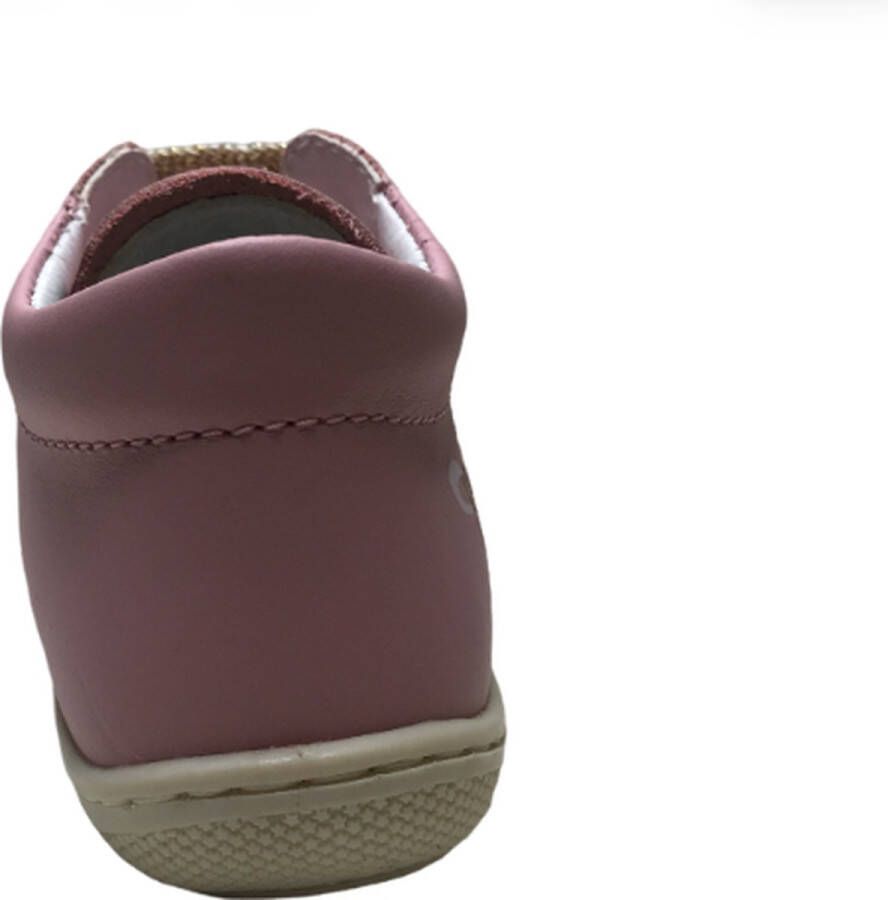Naturino gouden veter bumper unicorn lederen sneakers Cocoon Roze