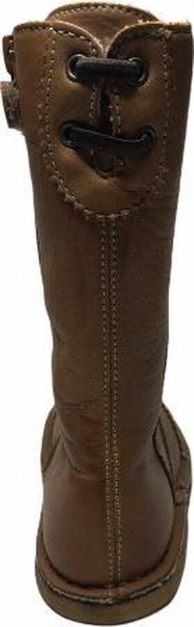 Naturino rits oxford elastiek warme lederen laarzen 4685 cognac - Foto 5