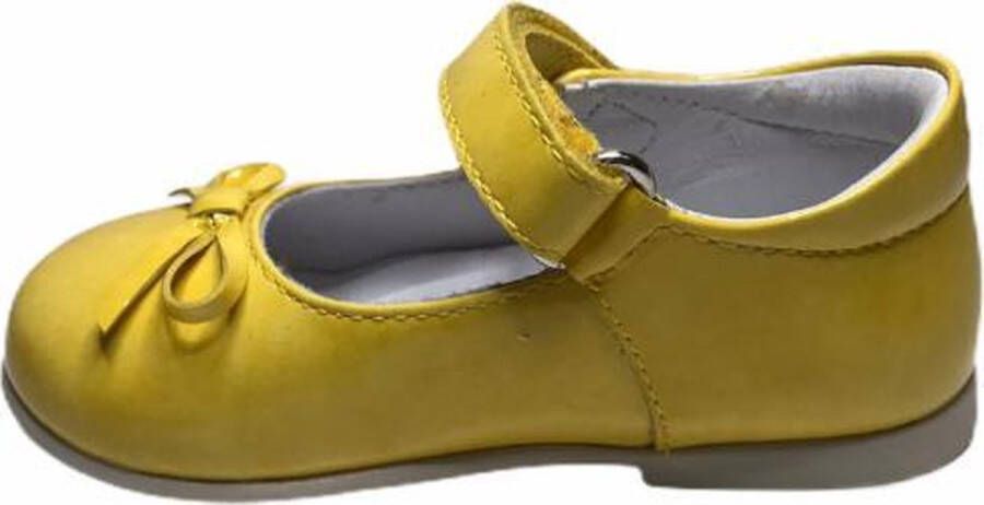 Naturino velcro ballerina 4524 lak geel