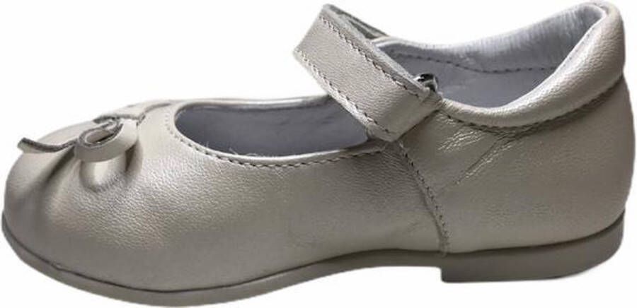 Naturino velcro ballerina 4524 parelmoer beige