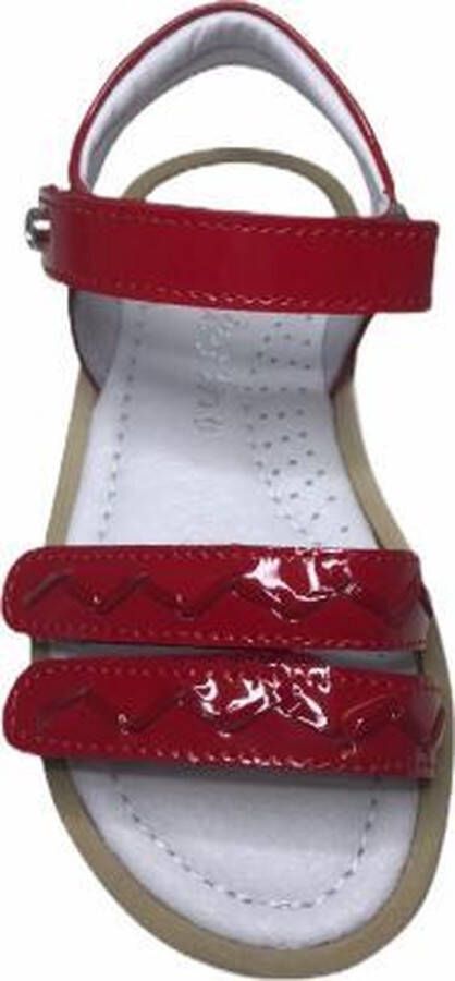 Naturino velcro meisje sandalen 2363 lak rood - Foto 2