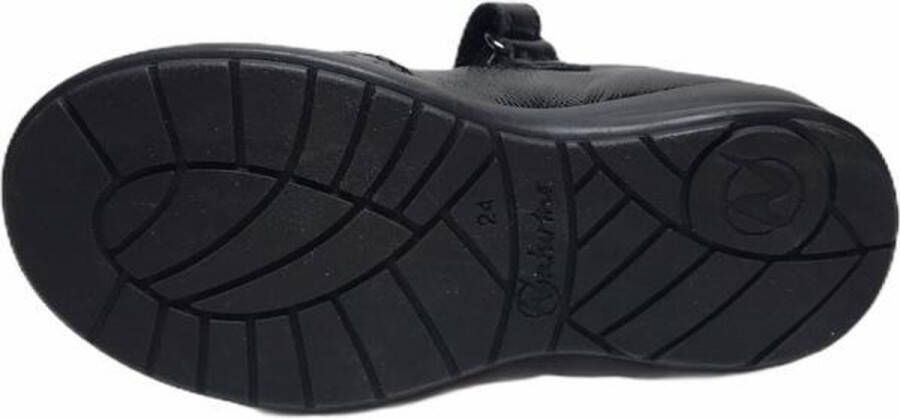 Naturino velcro oxford ballerina 4470 lak zwart