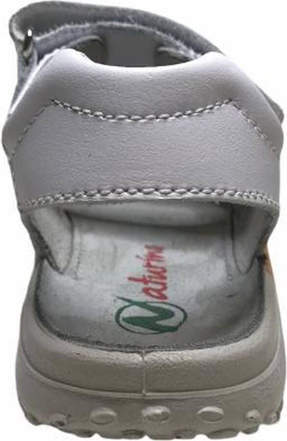 Naturino velcro pijl lederen sandalen Havasu wit - Foto 2