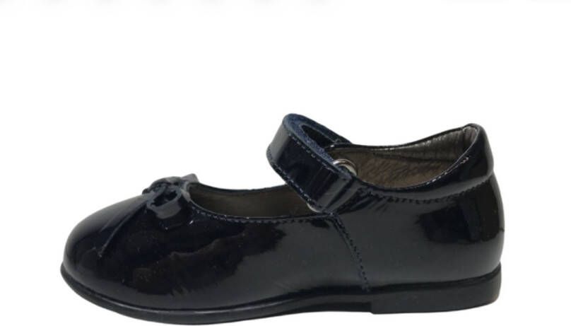 Naturino velcro riempje strikje lederen ballerina Ballet lak navy - Foto 4