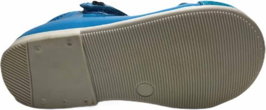 Naturino velcro swarovski ballerina 8760 lak blauw - Foto 3