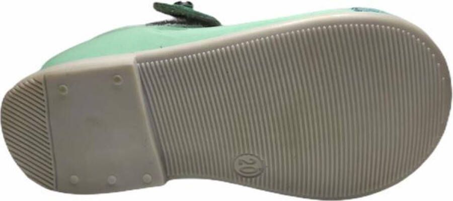 Naturino velcro swarovski ballerina 8760 lak mint groen - Foto 3