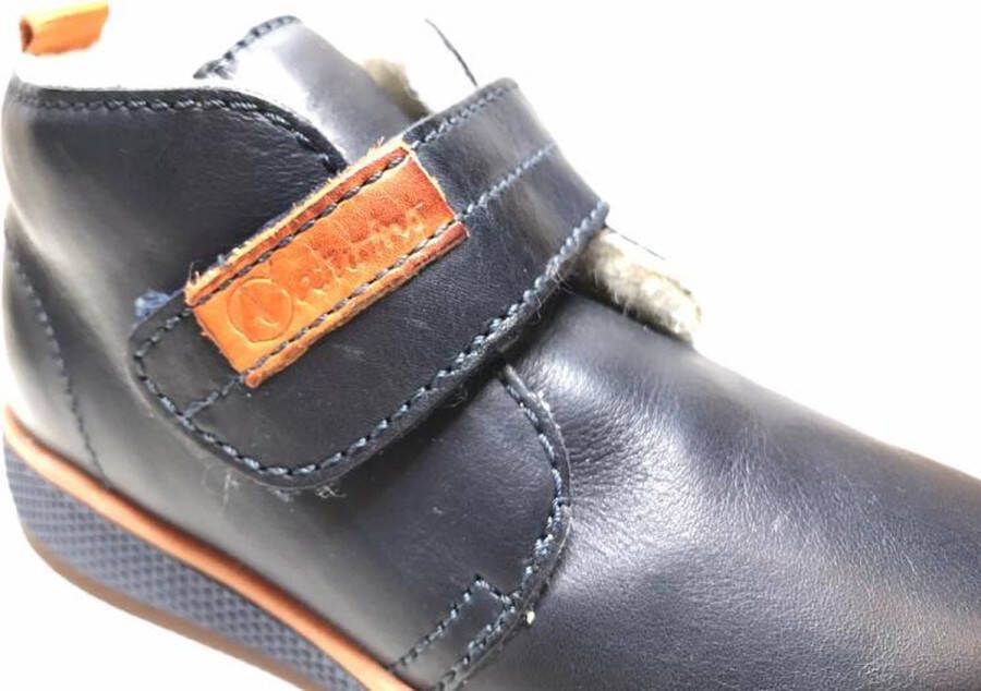 Naturino velcro warme hoge schoenen 5210 navy orange - Foto 2