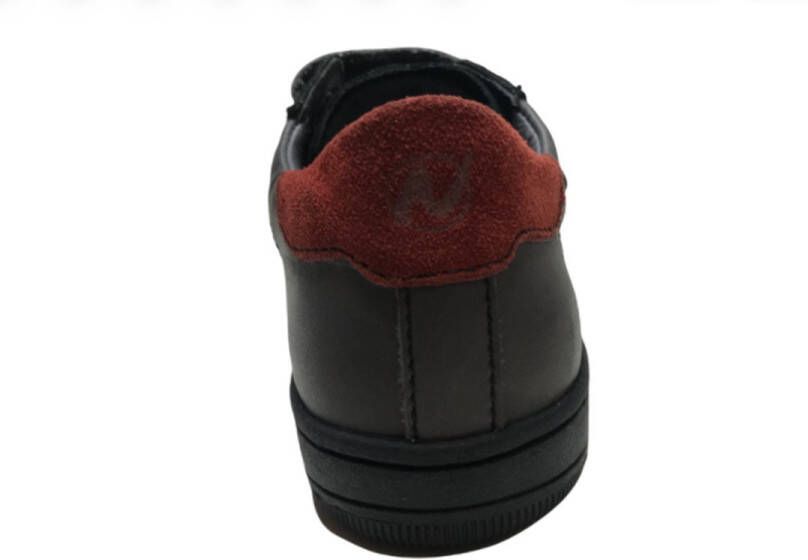 Naturino velcro's rubberen neus lederen sneakers Isaac Grijs - Foto 3