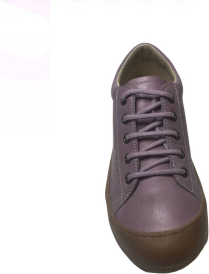 Naturino veter bumper lederen sneakers Gabby lila