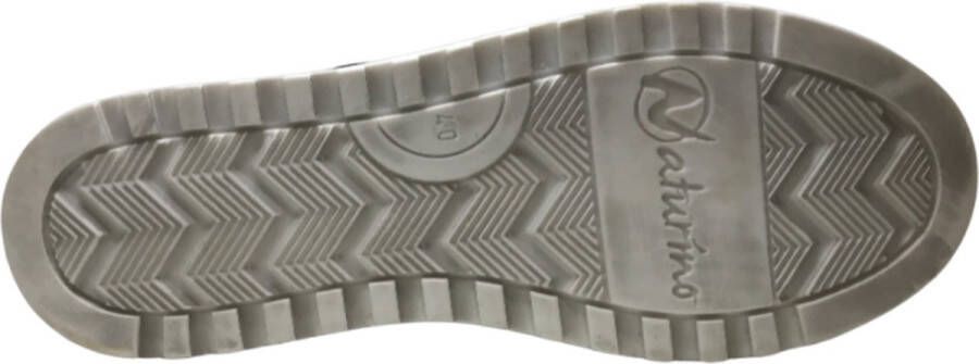 Naturino veter rits hoge lederen sneakers Snip High zwart wit - Foto 5