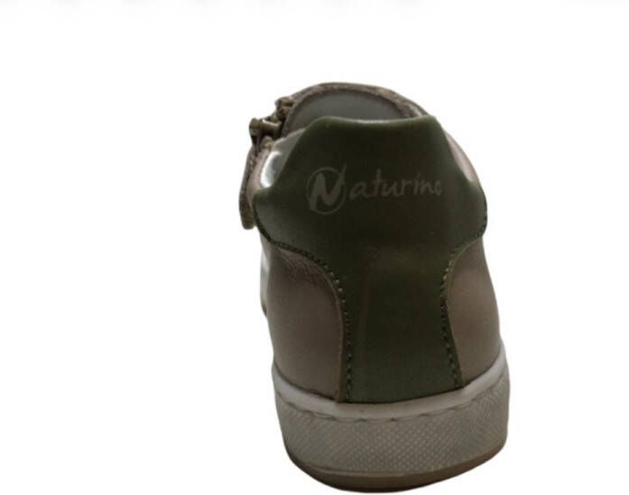 Naturino veter rits lederen sneakers Hasselt beige - Foto 5