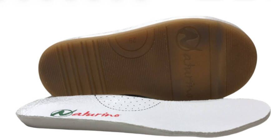 Naturino veter rits lederen sneakers Hasselt beige - Foto 4