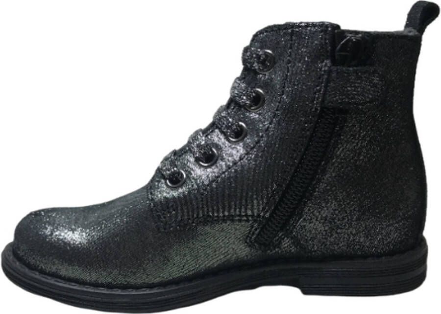 Naturino veter rits bling lederen laarsjes Orzia pewter - Foto 2