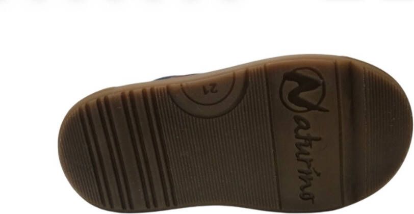 Naturino veter rits bumper hoge lederen sneakers Heist grijs oker - Foto 5