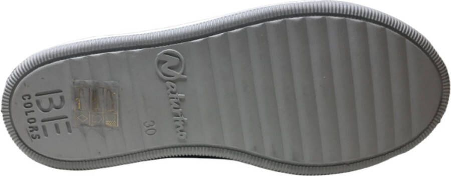 Naturino veters lederen jeans sneakers caleb navy - Foto 7