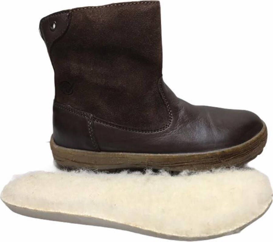 Naturino warm kort laarsjes unisex Field dk bruin