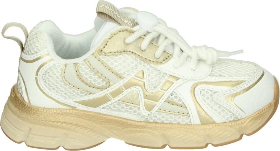 Naturino WAVE MeisjesLage schoenenKindersneakers Wit beige