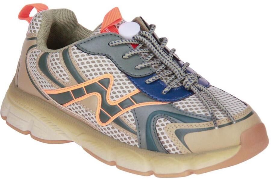 Naturino wave sand-olive sneaker