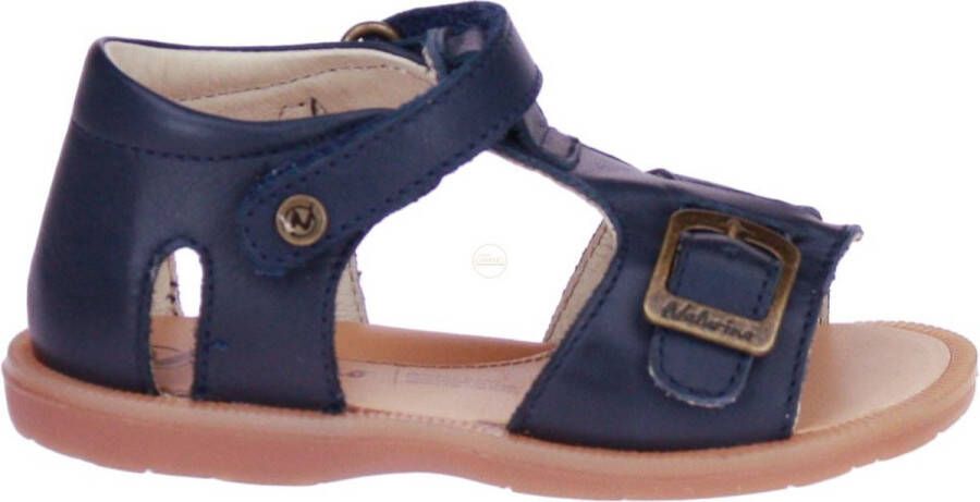 Naturino Quarzo Navy Lederen Sandaal