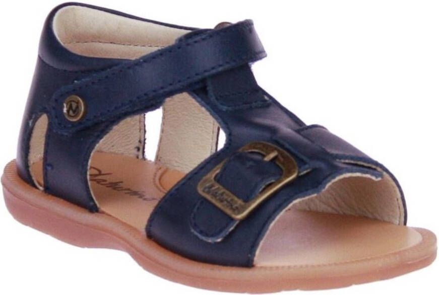Naturino Quarzo Navy Lederen Sandaal