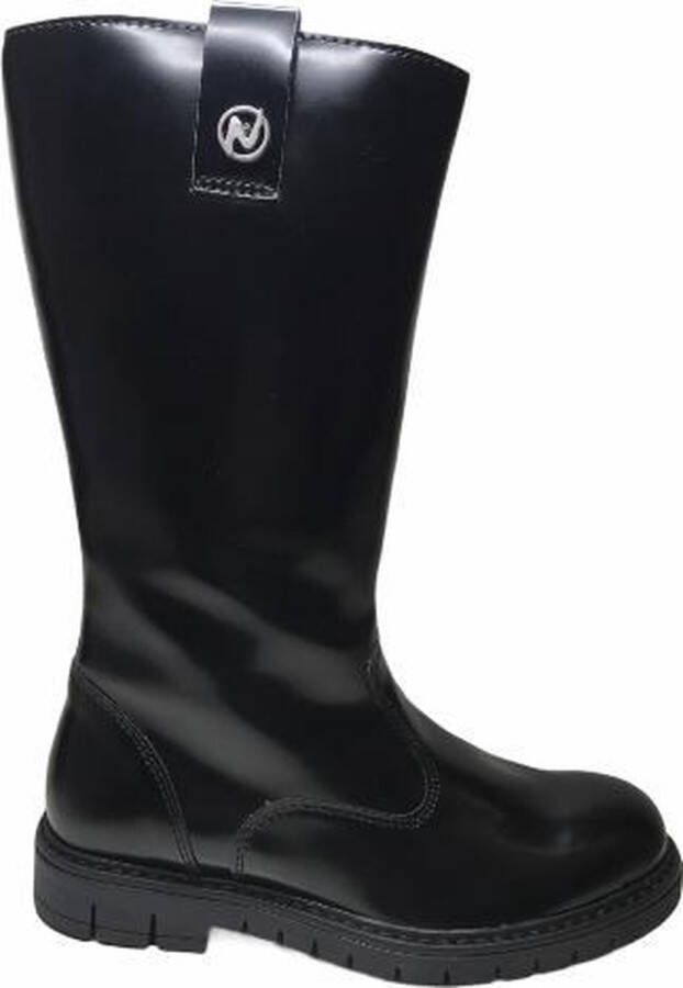 Naturino rits hoge laarzen 4785 lak zwart