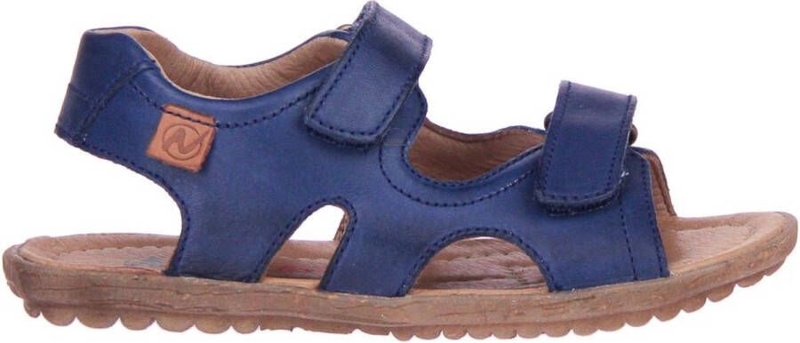 Naturino velcro lederen sandalen Sky navy