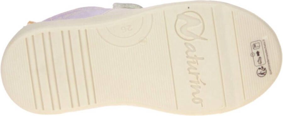 Naturino Trajan Beige-Lila Sneaker