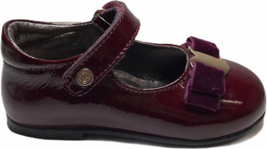 Naturino velcro ballerina 4891 lak bordo
