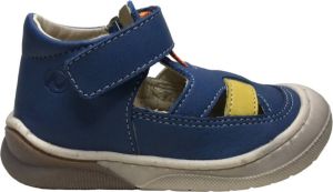 Naturino velcro bumper gesloten lederen sandalen Yoongi Blauw