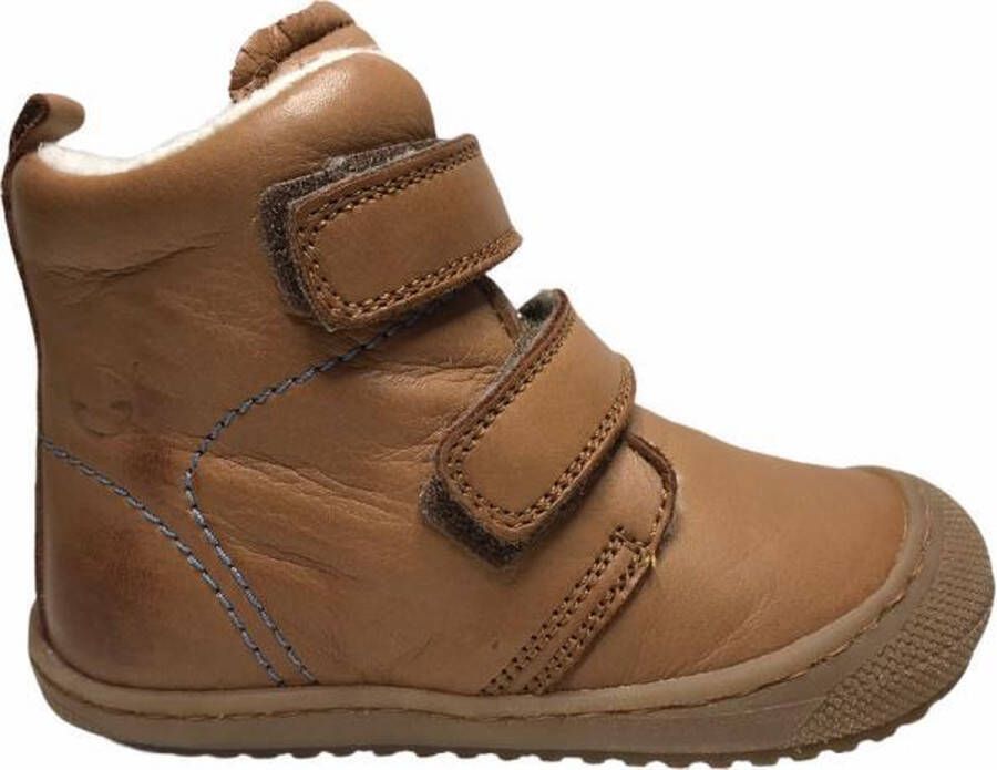 Naturino velcro effen warme hoge schoenen Bubble cognac - Foto 6
