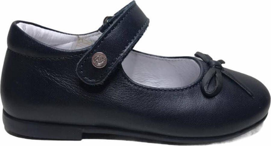 Naturino velcro lederen ballerina 4524 navy